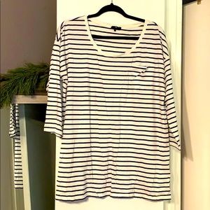 Blue Striped Tunic